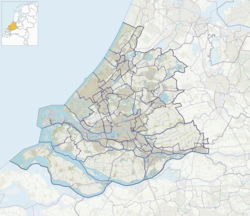 Localização do museu em South Holland