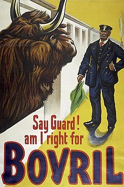Publicidade antiga de Bovril