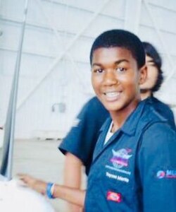 Retrato de Trayvon Martin