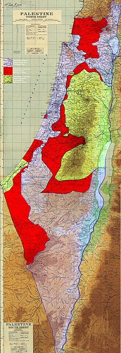 Mapa da divisão de 1949