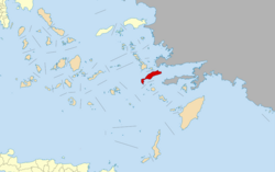 Localização de Kos