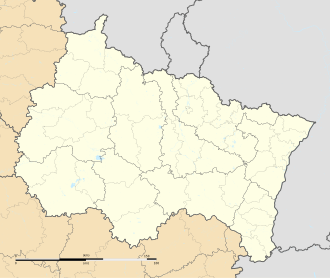 Mapa de Seuil na região Grand Est