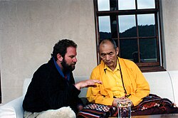Retrato de Nyoshul Khenpo Rinpoche
