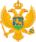 Bandeira de Montenegro entre 1993 e 2004