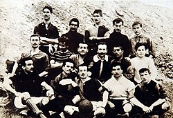 Jogadores do Galatasaray em campo