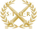 Diagrama de tipos de unidades e patentes do exército romano