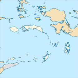 Mapa detalhado da distribuição da língua Salawati