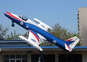 Soko J-21 Jastreb em voo