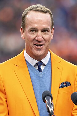 Peyton Manning durante sua carreira na NFL