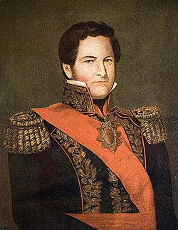 Retrato de líder histórico hispânico