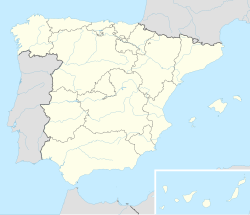 Mapa de localização de Castellón de la Plana na Espanha