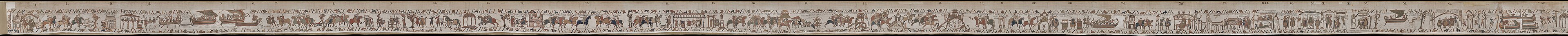 Primeira metade da Tapeçaria de Bayeux