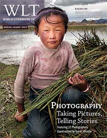 Capa de edição da revista World Literature Today