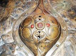 Artefato arqueológico encontrado próximo ao Escudo de Witham