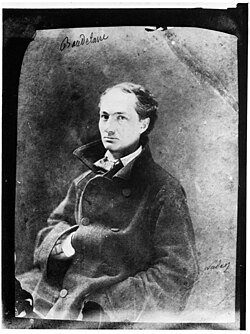 Retrato de Charles Baudelaire por Nadar