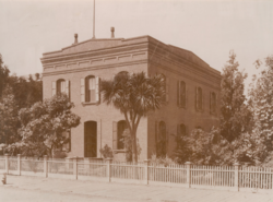 Fachada da Biblioteca Bancroft por volta de 1890